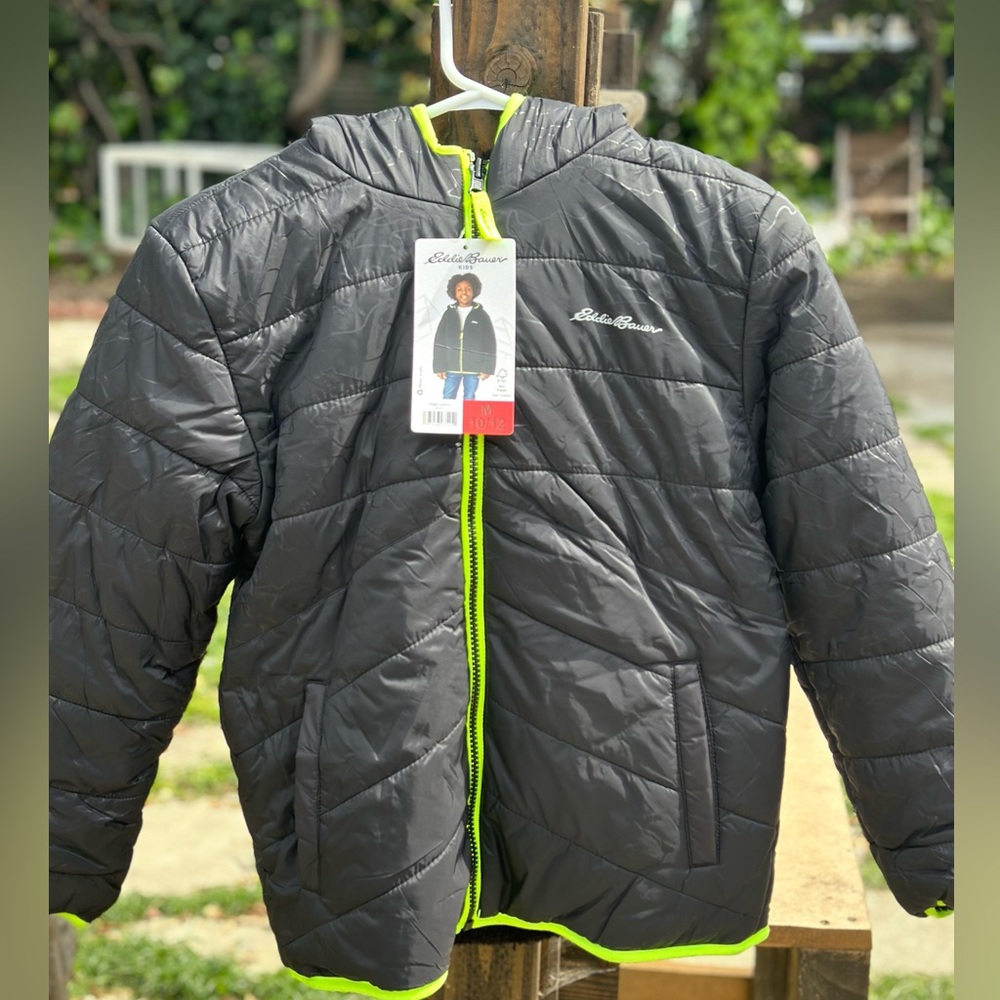 Eddie Bauer Kids Reservable Jacker NWT Medium